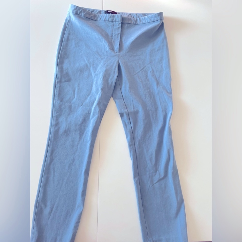 Theory Trousers 2 Light Blue Pants Chinos